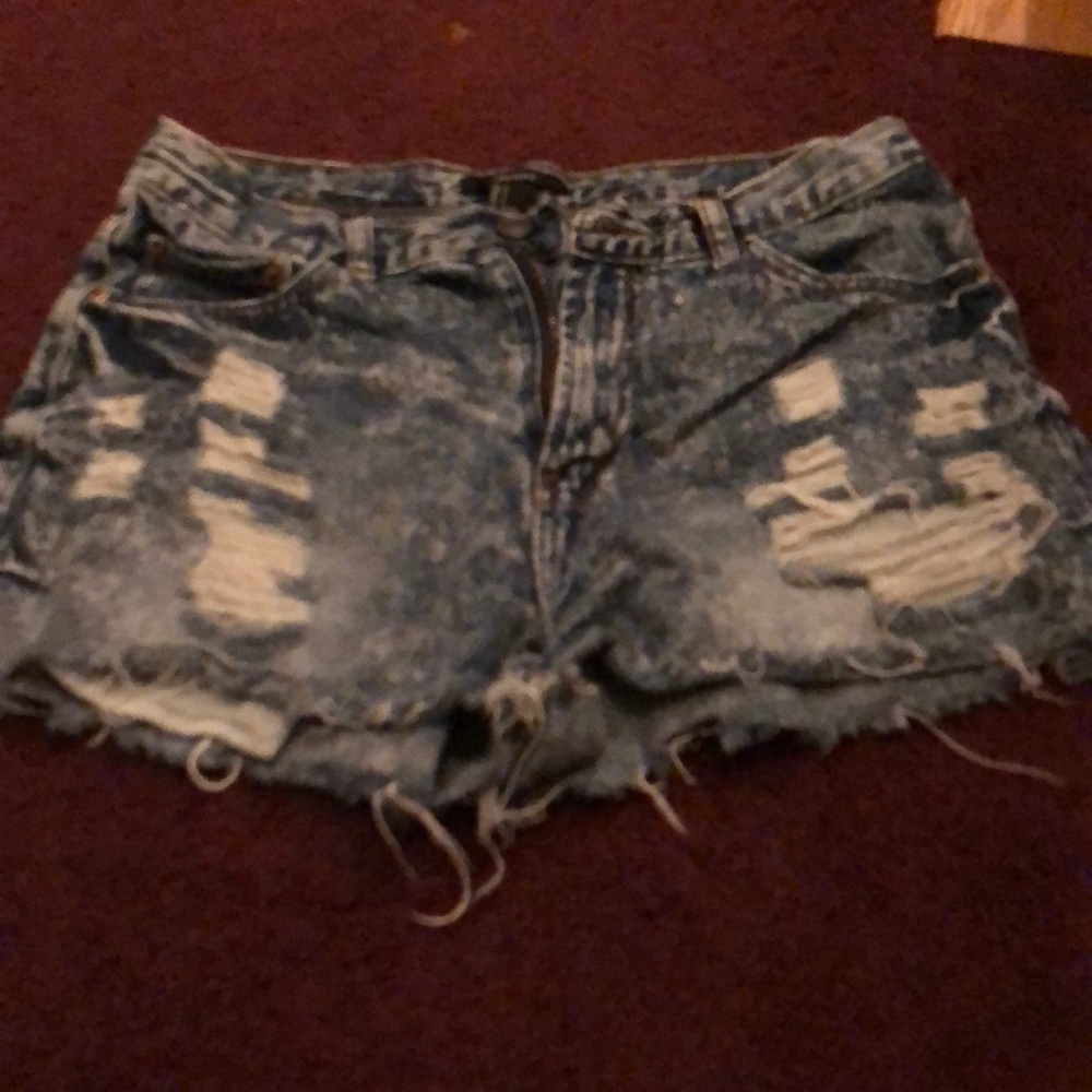 Jean shorts